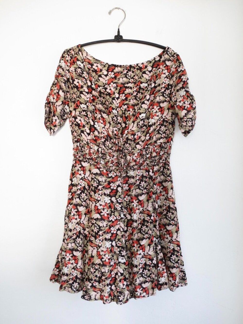Free People Forget Me Not Mini Dress Black Combo - Size 6 EUC